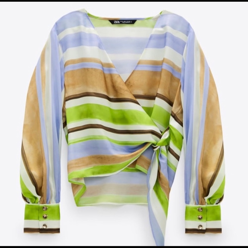 Zara Wrap Top
